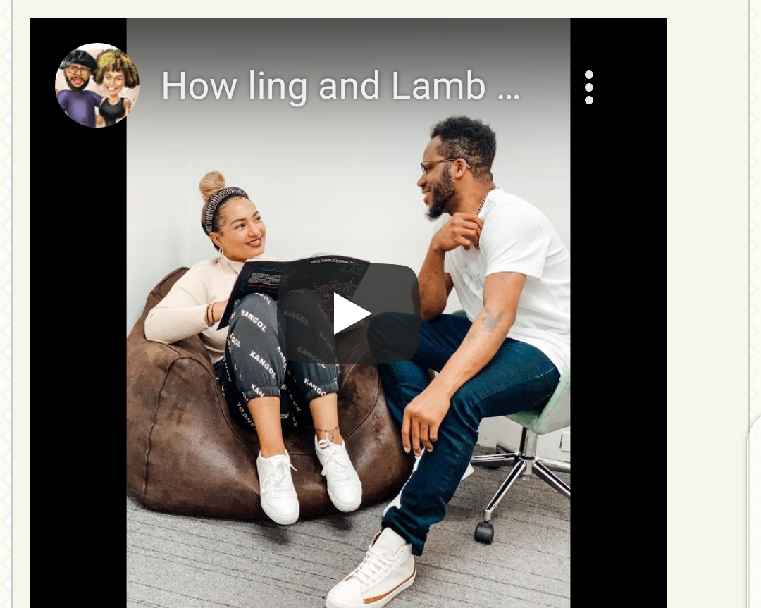 Ling And Lamb: The Nigerian-american Couple Breaking The Internet With Funny Videos
