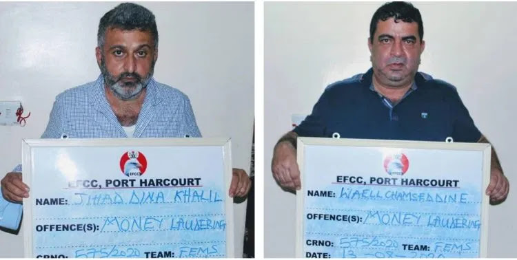 Court jails two Lebanese, orders forfeiture of $ 890,000