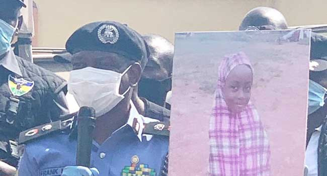Police parade suspected kidnappers who allegedly killed a 6-year-old girl after demanding for N8m ransom from her family
