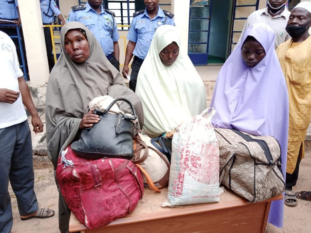 » Katsina Police Arrest Three Women Concealing Petrol In Bags For Bandits (Video)
