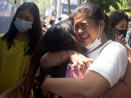 Myanmar protesters begin ‘silent strike’ forcing businesses/shops to close after soldiers killed 7-year-old girl in her father’s arms