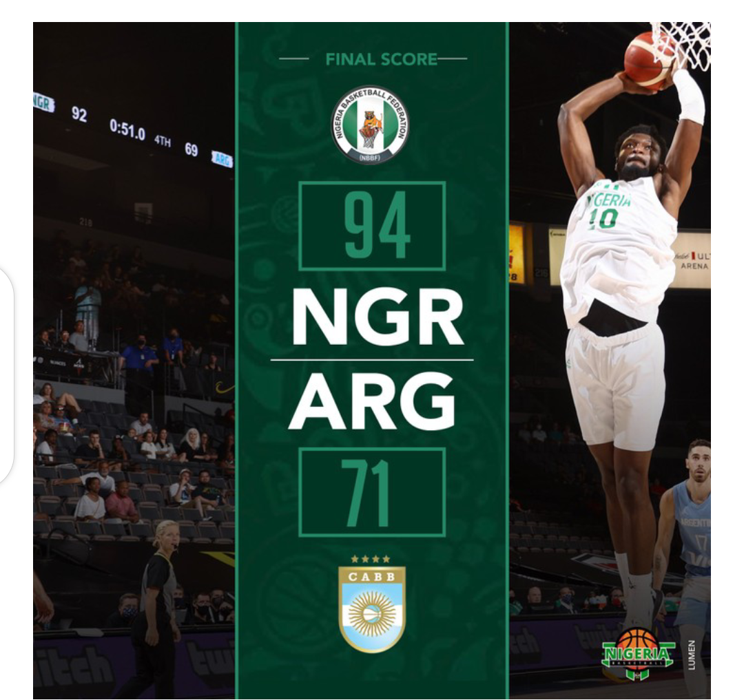 Nigeria Trails USA as Record 121 NBA and WNBA Players Competes in 2020 Tokyo Olympics