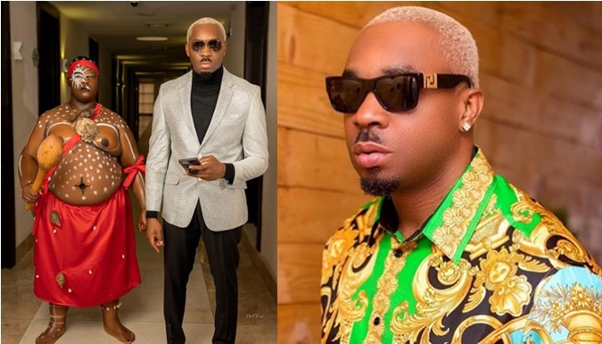 Pretty Mike storms Sandra Iheuwa’s wedding with a native doctor to protect the couple (Photos/Video)