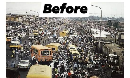 Before And After Photos Of Oshodi, Lagos