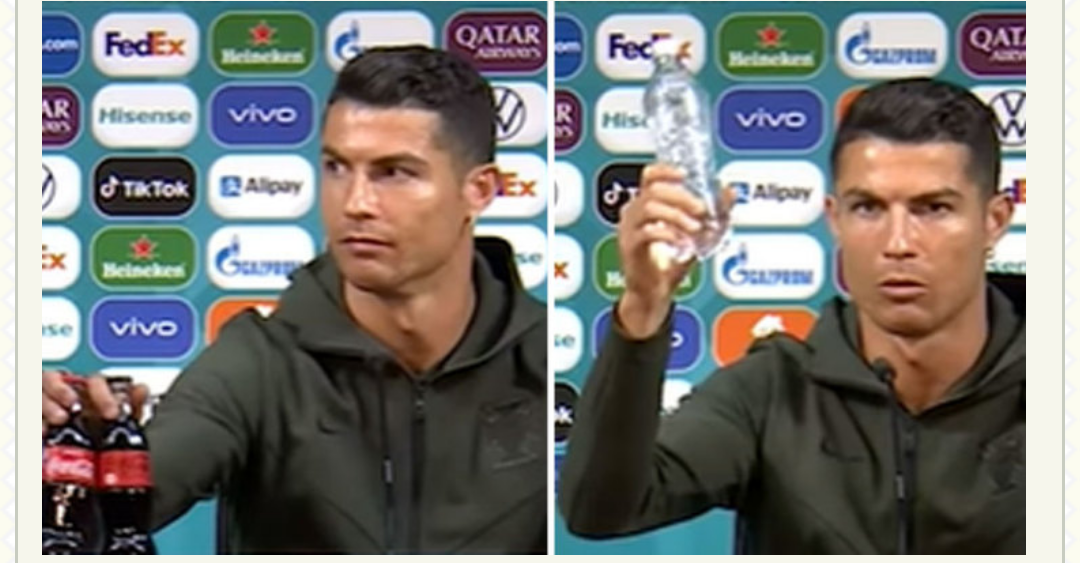 UEFA Warns Teams Could Be Fined If Players Move Drinks At News Conferences – European Football (EPL, UEFA, La Liga)