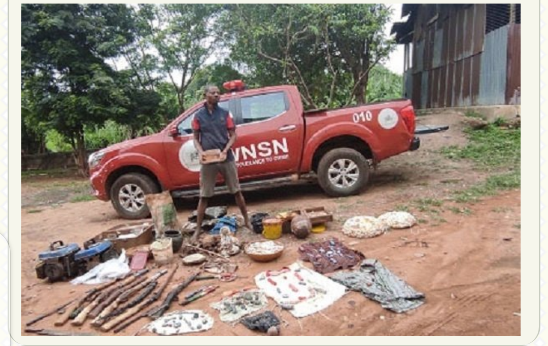 Amotekun Arrests Human Parts Dealer In Ibadan (Photo)