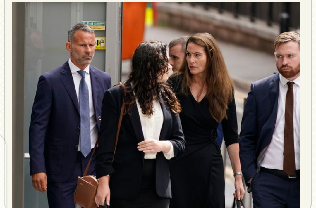Ryan Giggs Kicked & Threw His Ex-Girlfriend Out Of Hotel Room Naked, Court Hears