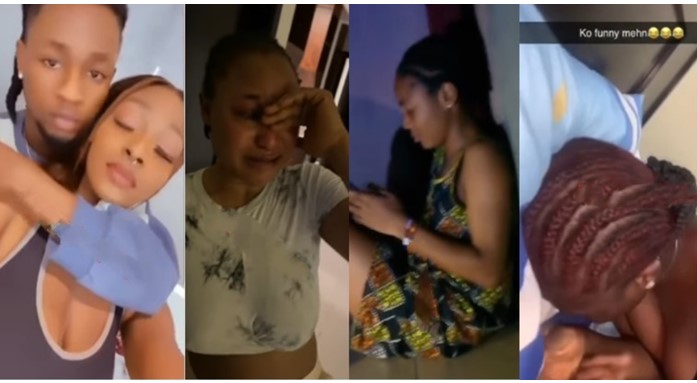 Nigerian ladies shed hot tears after finding out their crush, Omah Lay has a girlfriend (Video)