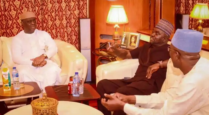 Shocking video oF Fani-Kayode filmed passionately begging APC chieftains for appointment [Watch video]