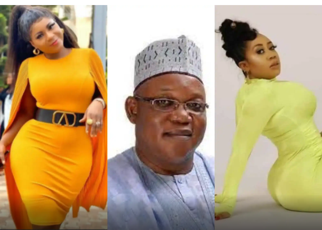 Moyo Lawal, Destiny Etiko, Jackie Appiah allegedly Taraba politician, David Sabo’s sugar babies