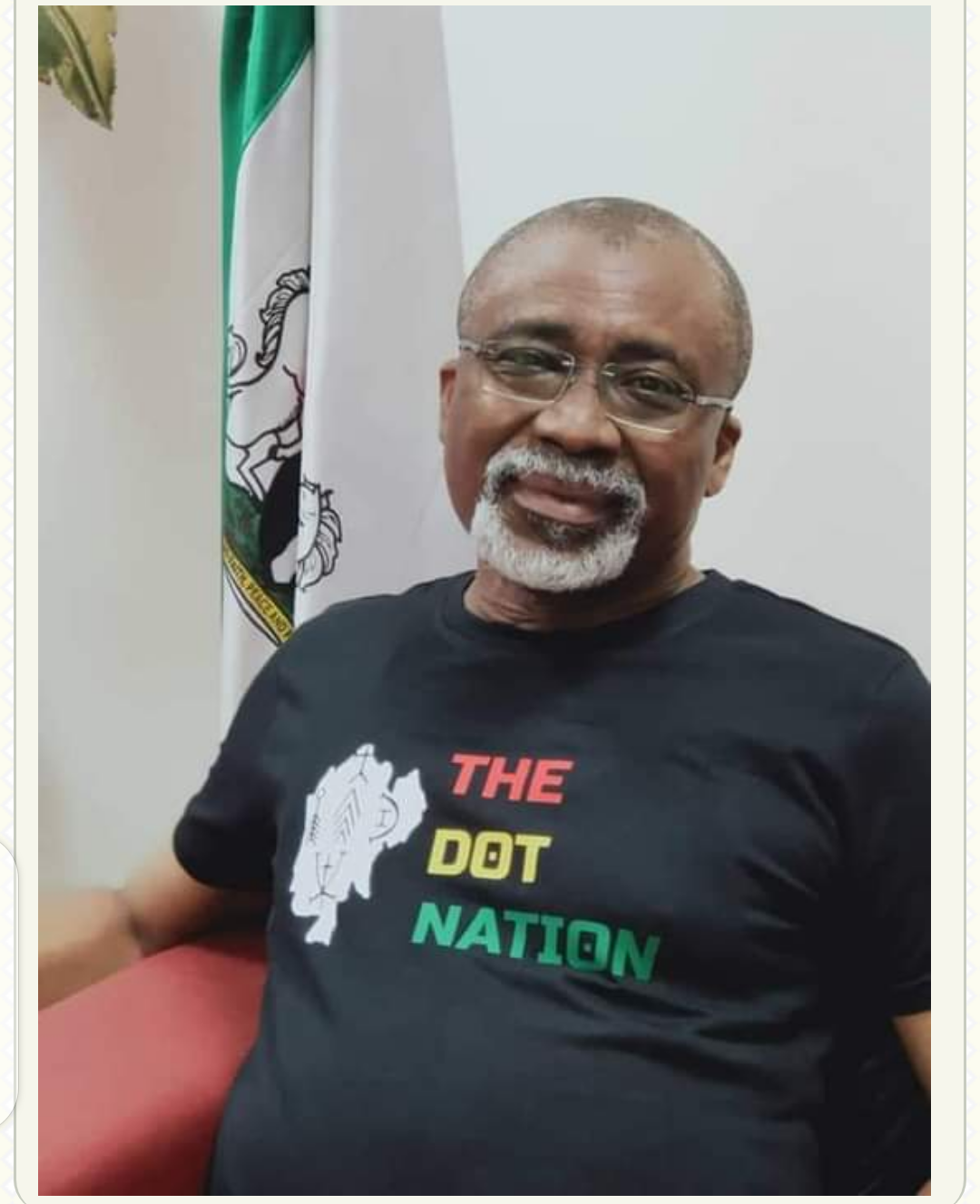 Joe Igbokwe Blasts Senator Abaribe For Wearing ‘The Dot Nation’ T-Shirt