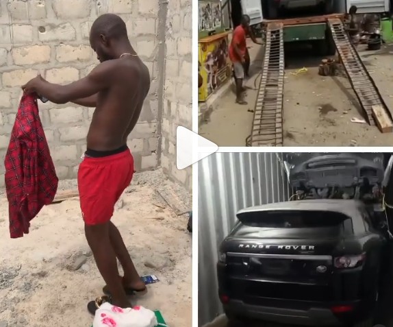 Mr Jollof Buys New Range Rover (Photos, Video)