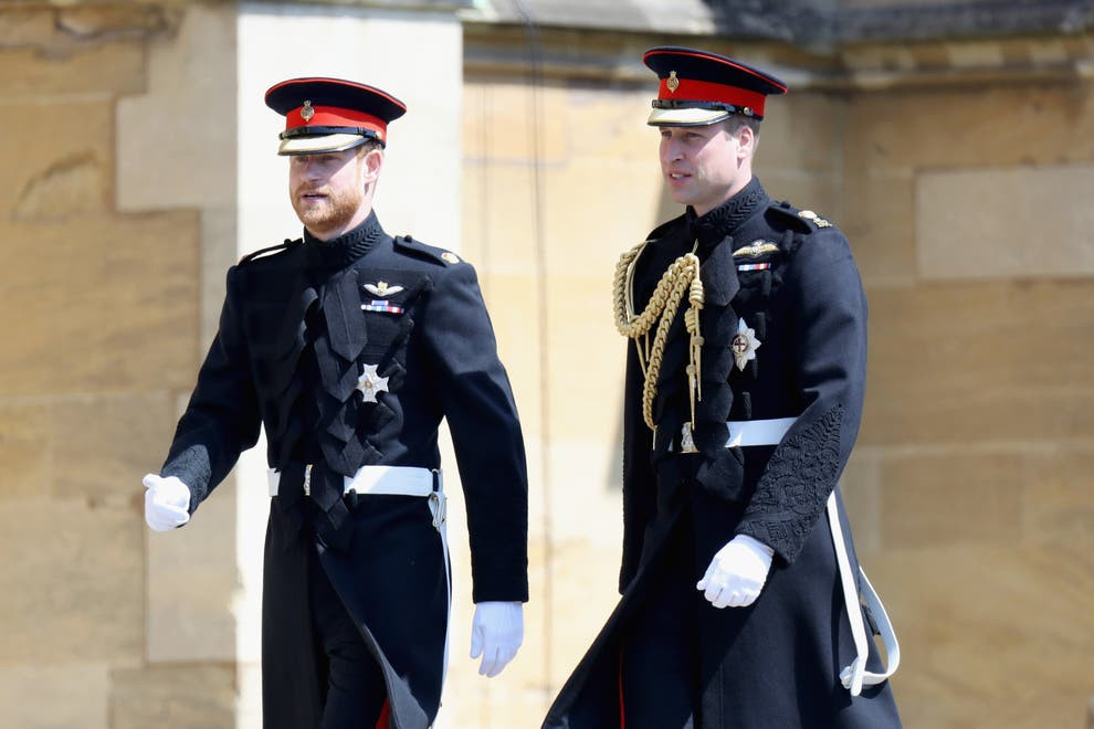 Princes William and Harry to walk behind Philip’s coffin with pregnant Meghan Markle to miss the funeral on Saturday