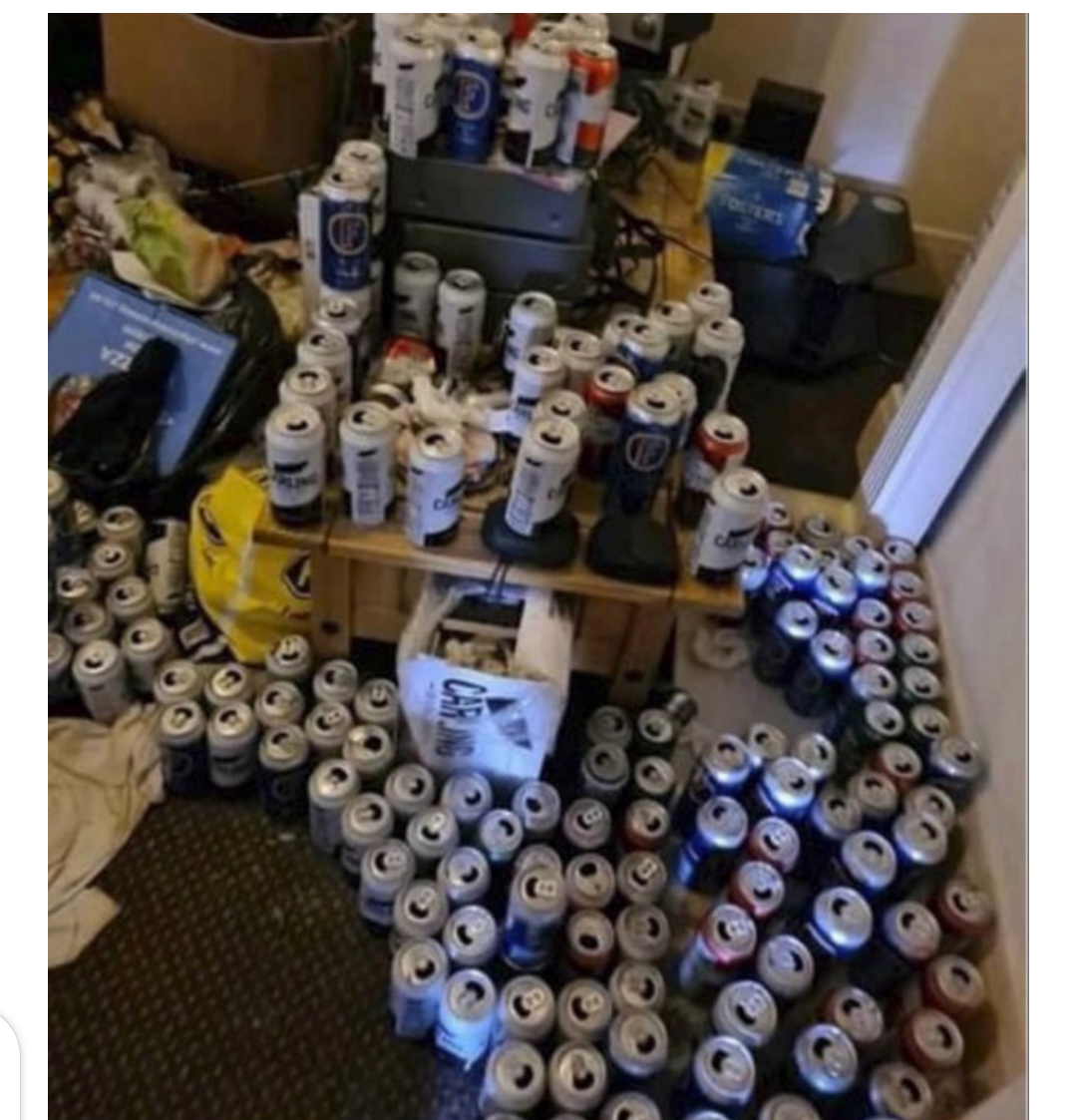 UK Tenant Moves Out From House, Leaving 5,000 Beer Cans Filled With Urine( Pix) –