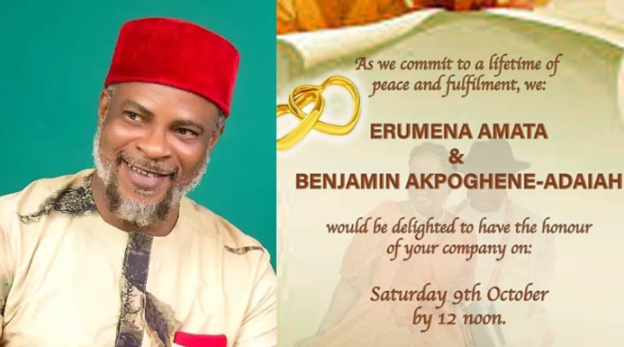 “We had all given up” – Nigerian actor, Fred Amata shares testimony as his sister is set to marry at age 60