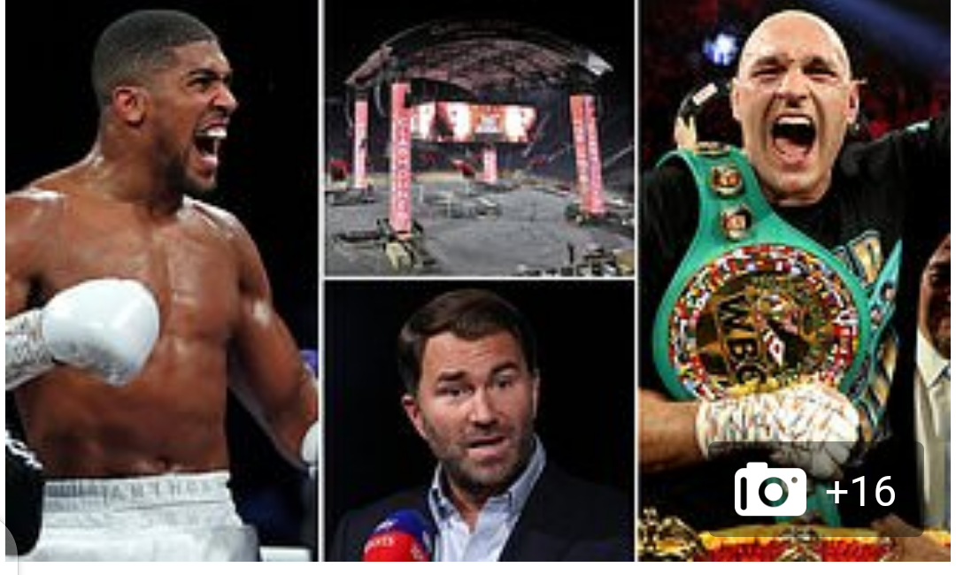 Breaking news!! Anthony Joshua and Tyson Fury will FINALLY lock horns in Saudi Arabia on August 7 or 14, confirms Eddie Hearn… but there are still hurdles to jump amid fears the summer bout could clash with the Olympics