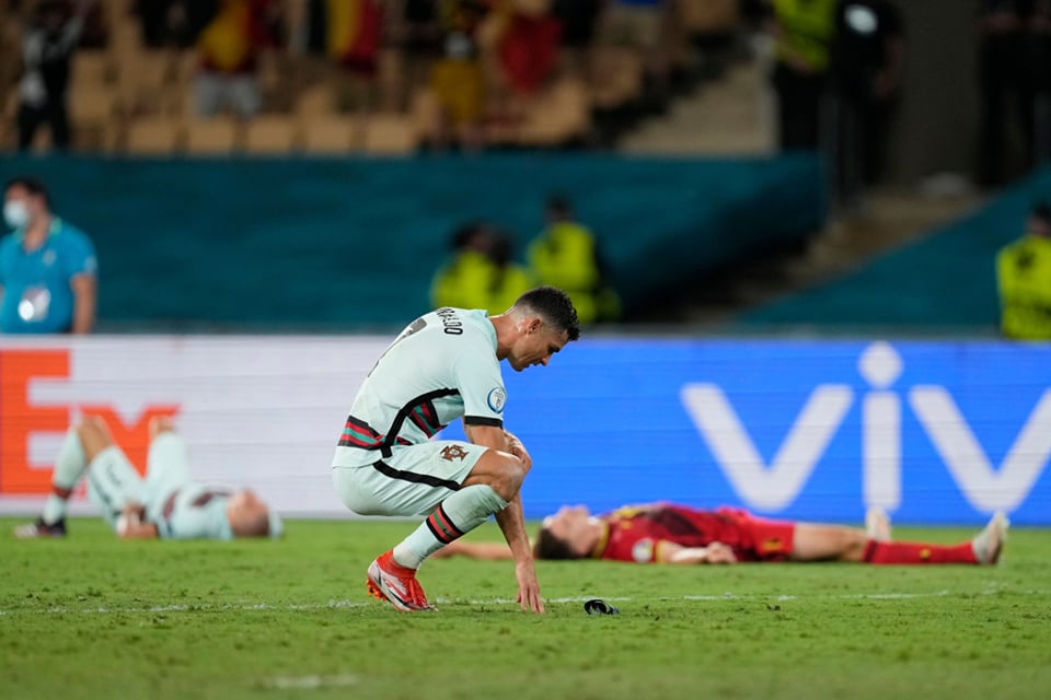 Cristiano Ronaldo and Portugal are out of Euro as Belgium goes through