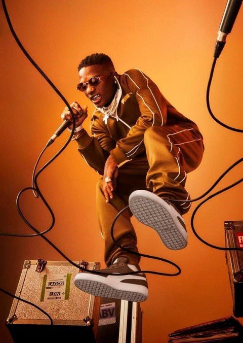 Wizkid Announced As New Face Of Puma Sportswear In Striking New Campaign Images