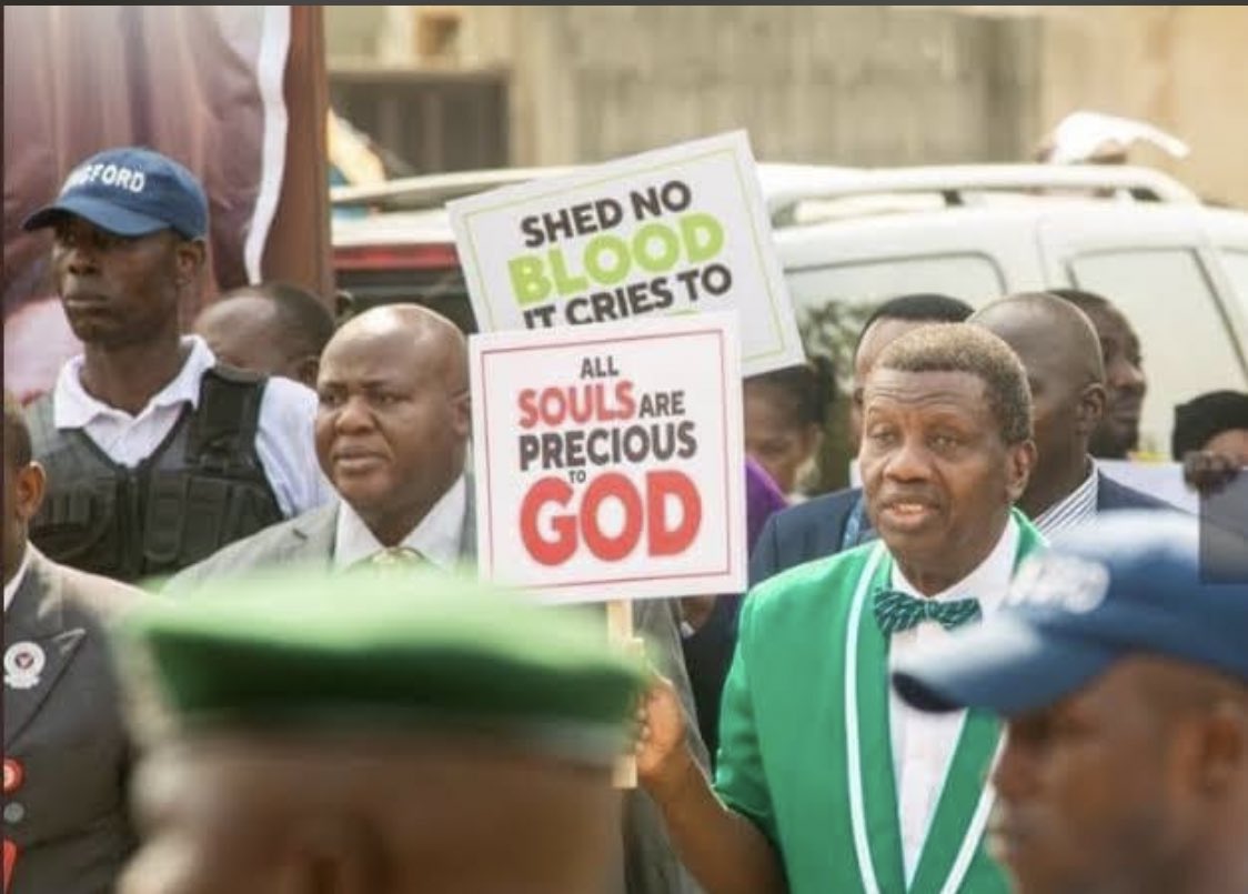 Pastor Adeboye: Lekki Toll Gate Massacre Could Complicate Things