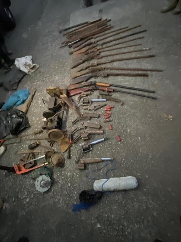 Cross River State security outfit, Operation Akpakwu uncovers illegal gun manufacturing factory for criminals