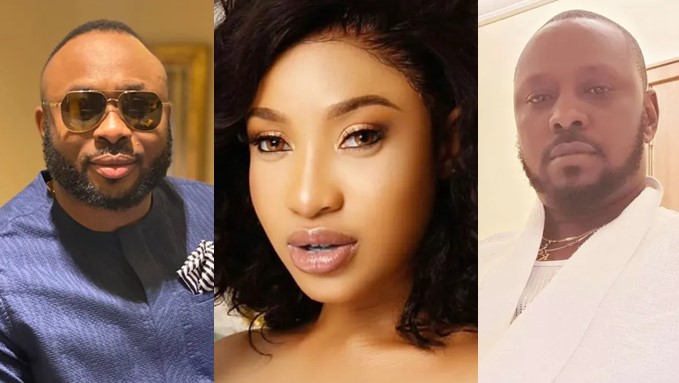 ”Churchill, you’re a man!” – Prince Kpokpogri hails Tonto Dikeh’s ex-husband amid breakup