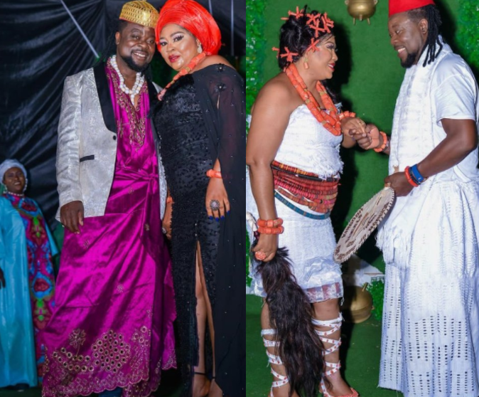 Rita Daniels’ wedding to a younger man is from a movie scene, son says as Nigerians accuse the mum of giving her daughter to older man and marrying younger one