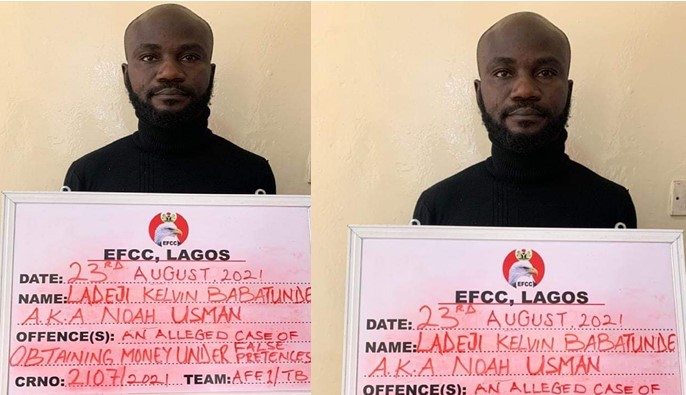 Wawu!Man impersonates EFCC, defrauds ‘Yahoo boys’ of N38 million