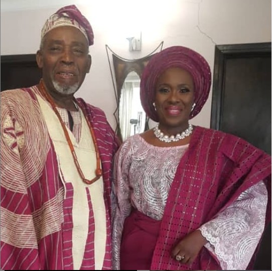 Joke Silva And Olu Jacobs Celebrate 35th Wedding Anniversary (Photo)