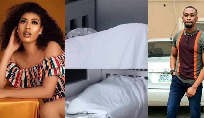 BBNaija: Nini and I do things under the duvet, but she denies me in public – Saga (picture+Video)