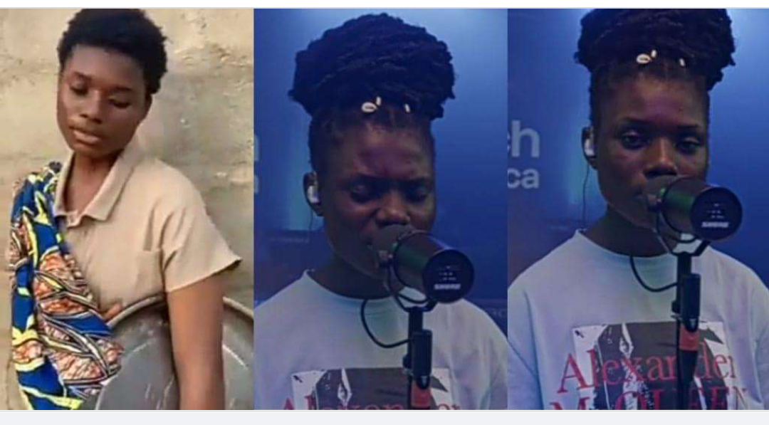 17-Year-Old Nigerian Singer With Angelic Voice, Salle, Performs Magic In Live Performance(Video)
