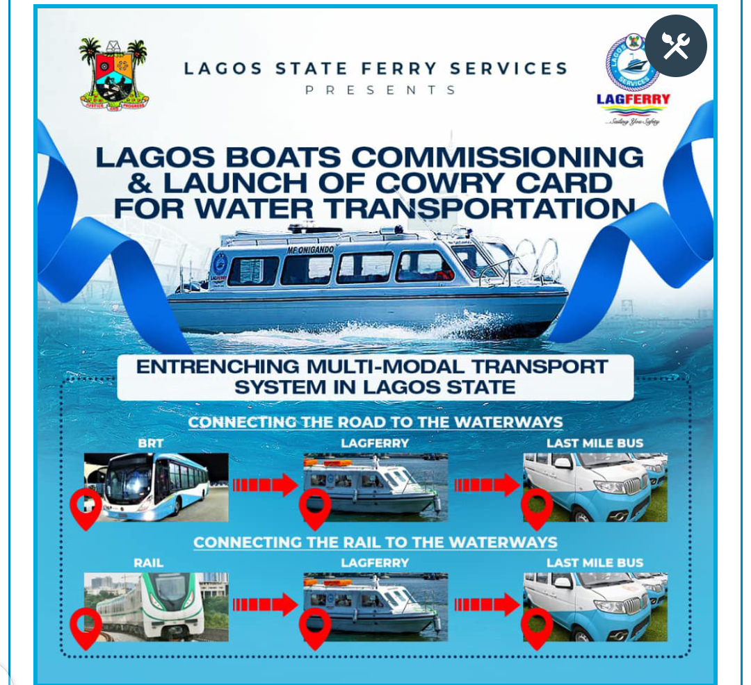 Sanwo-Olu Hands Over 7 Boats For Lagos Ferry, Launches Cowry Card