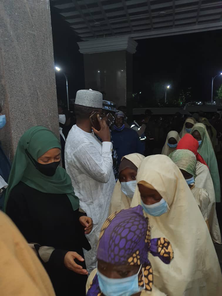 President Buhari Celebrates The Release Of the Abducted Students Of GGSS Jangebe