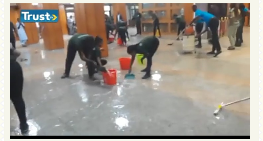 No Money Was Released For Renovation – Senate Speaks On Leaking Roof