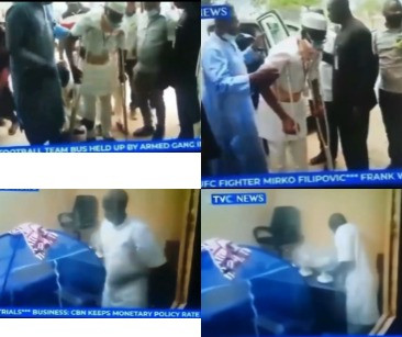 Nigerian man standing trial in court feigns to have a spinal cord injury but a camera planted in his room shows he is very fit (video)