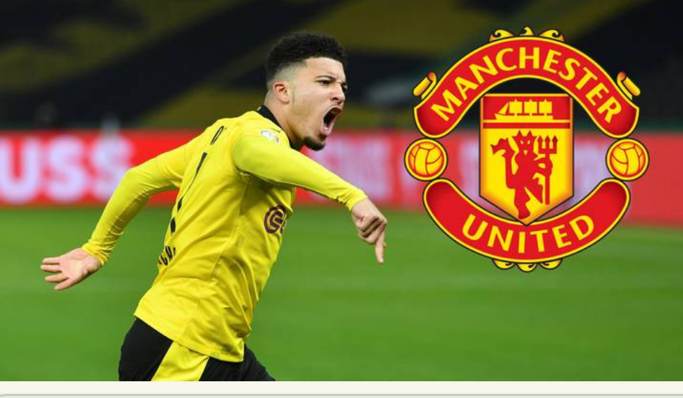 Manchester United Agree To Pay Jadon Sancho’s £77 Million Asking Price