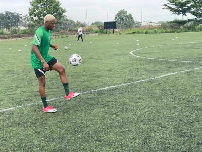 Home-based Super Eagles players commence preparation for Mexico frendly (photos)