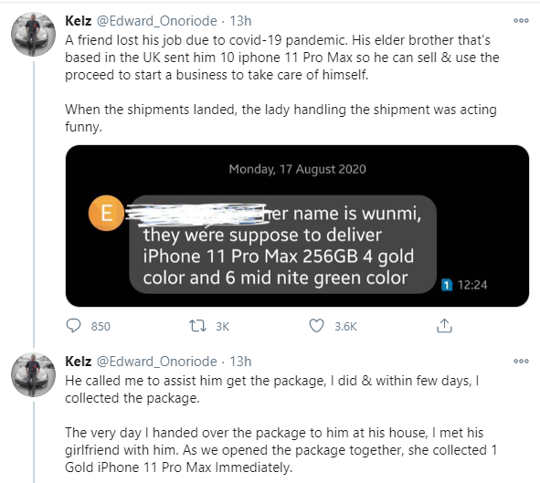 Police officer narrates how his friend got carried away by love and got scammed by his girlfriend