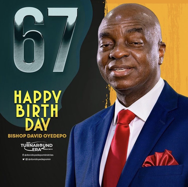 Bishop David Oyedepo Celebrates His 67th Birthday Today (Photos)