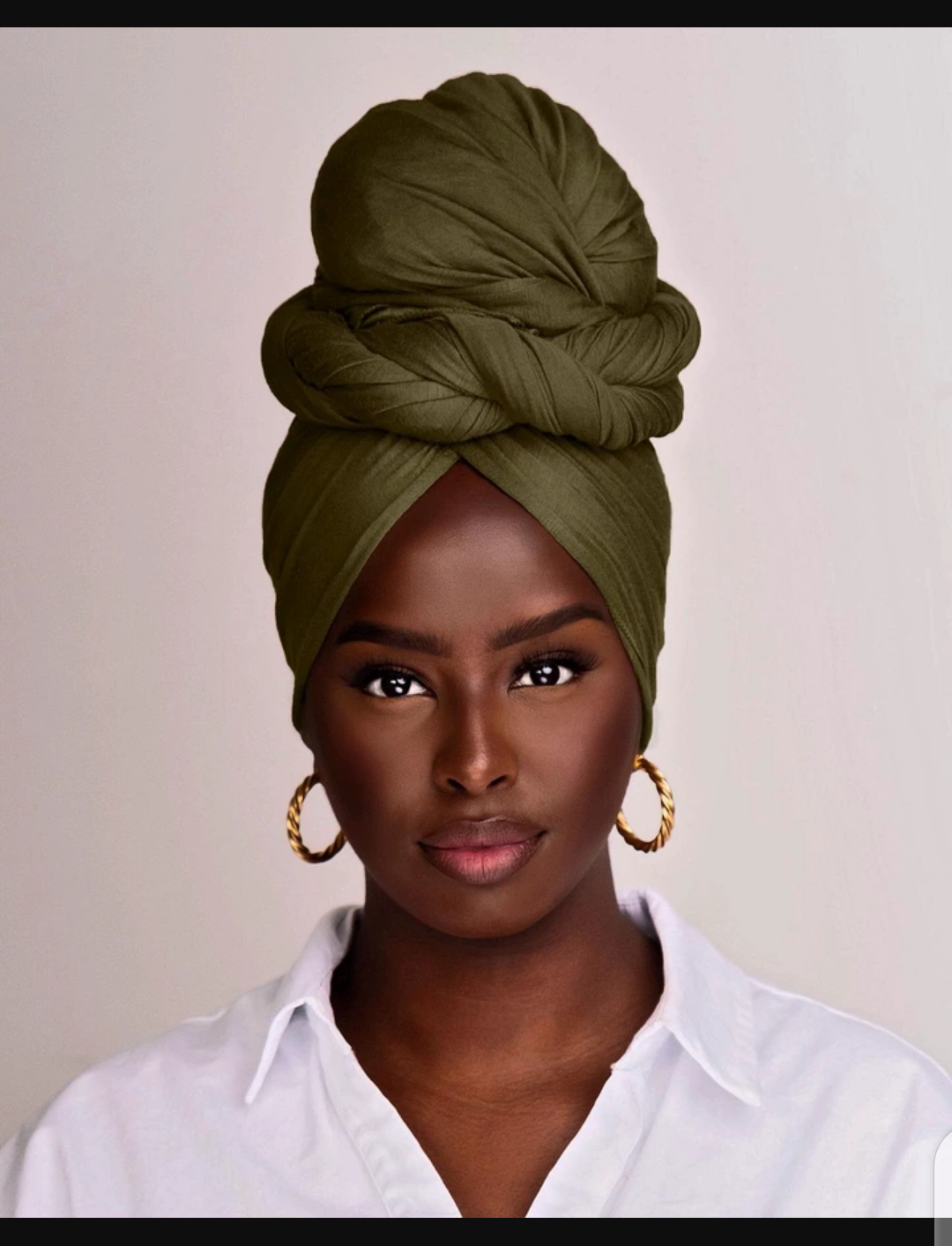 Scarf Model: Different Ways Ladies Can Style Their Head Scarves In Order To Look Beautiful And Slay