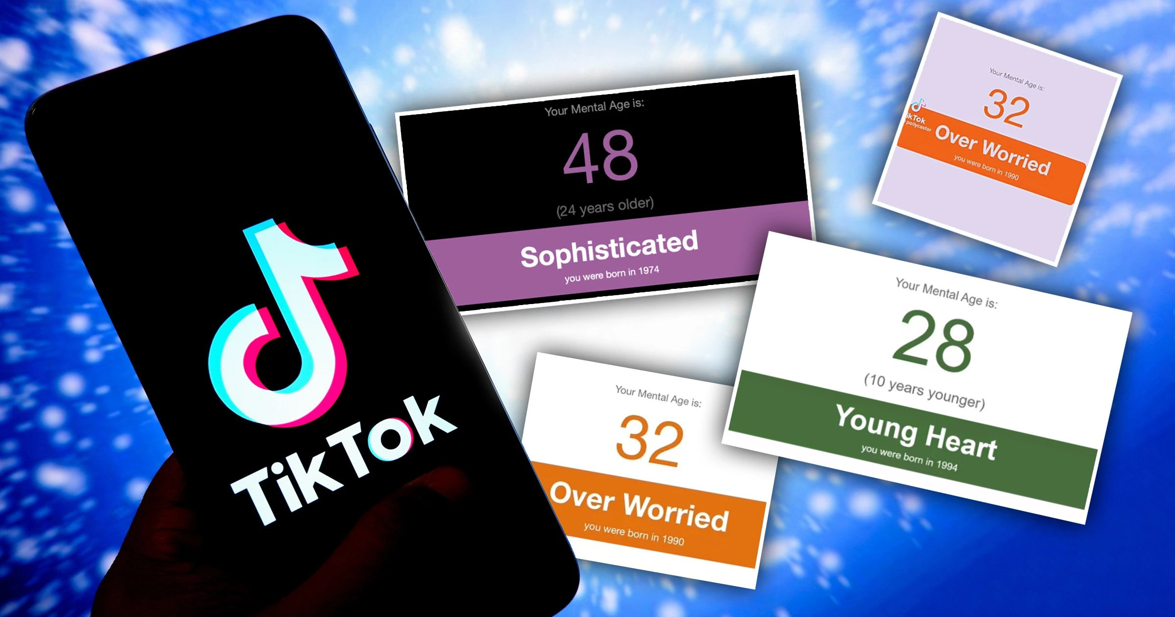 Here’s how to take the TikTok “Mental Age Test” that has gone viral.