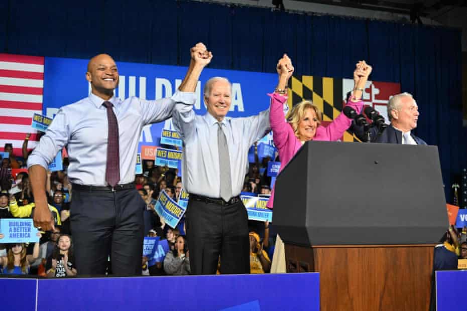 ‘Next year will shape our lifetimes,’ says Biden in his final plea for high-stakes midterm elections
