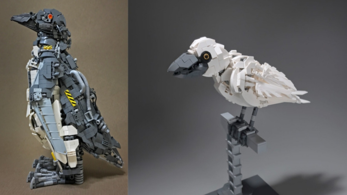 Lego Mecha: Mitsuru Nikaido’s amazing Animal Lego Sculptures.