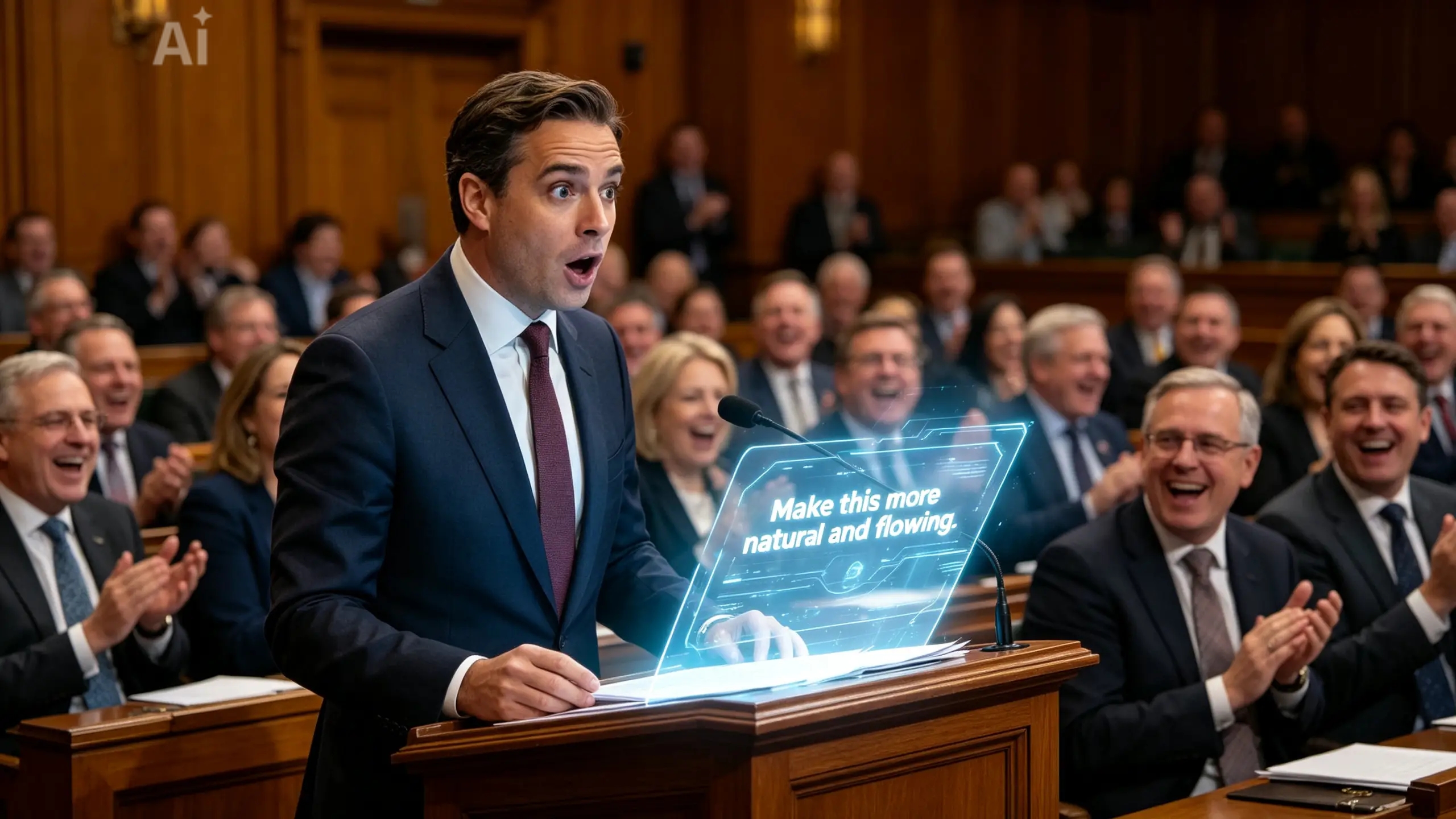 Canadian Politician Goes Viral After Apparently Reading AI Editing Instructions Aloud During Speech