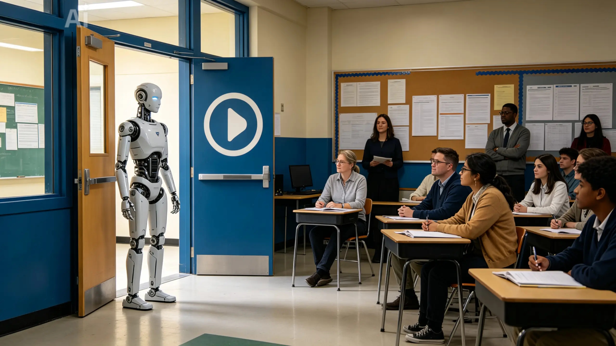 New York School Pauses Its Humanoid Robot Teacher After Public Backlash