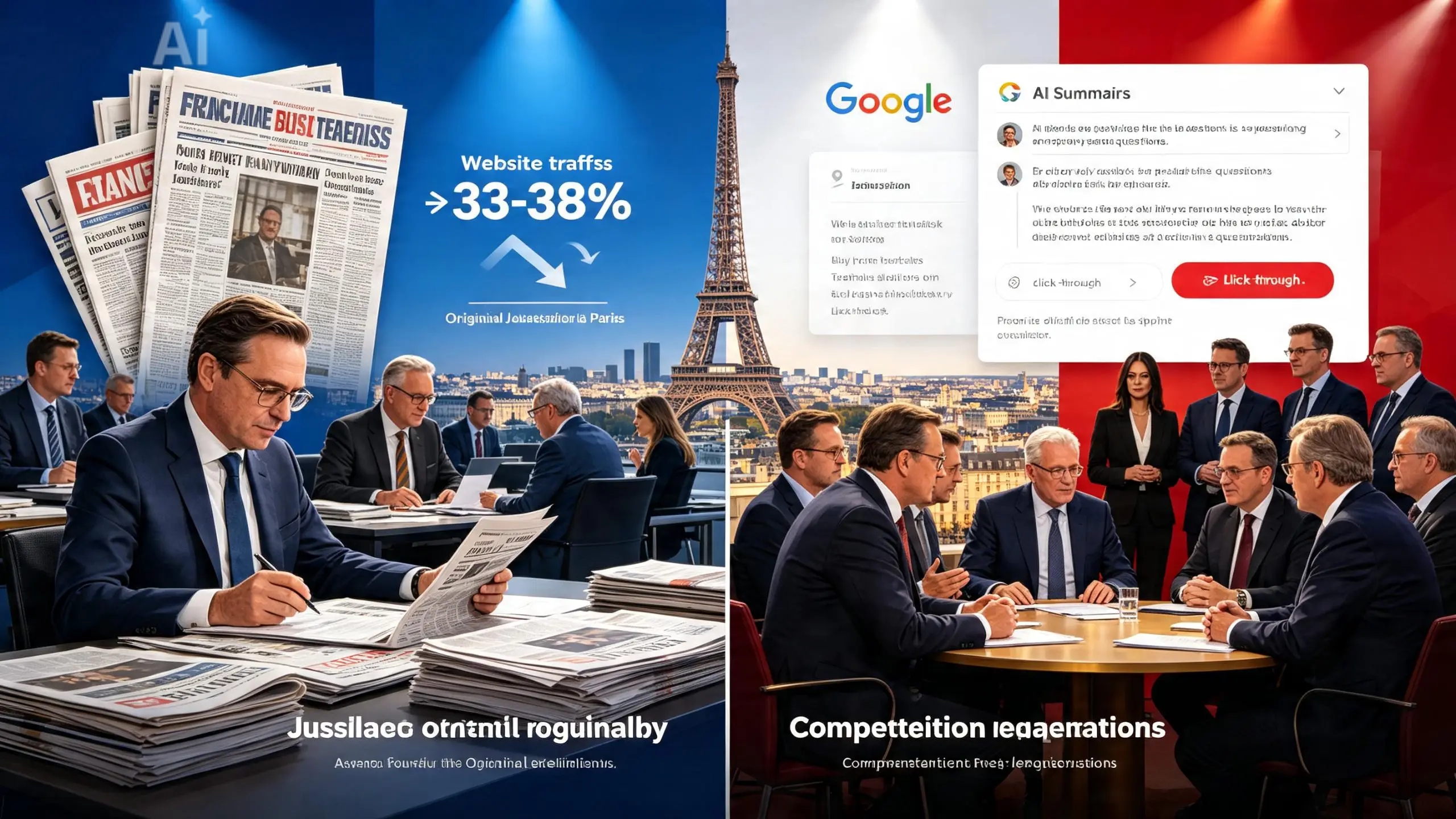 France Says Google’s AI Summaries Are Draining News Websites—Traffic Is Down as Much as 38%