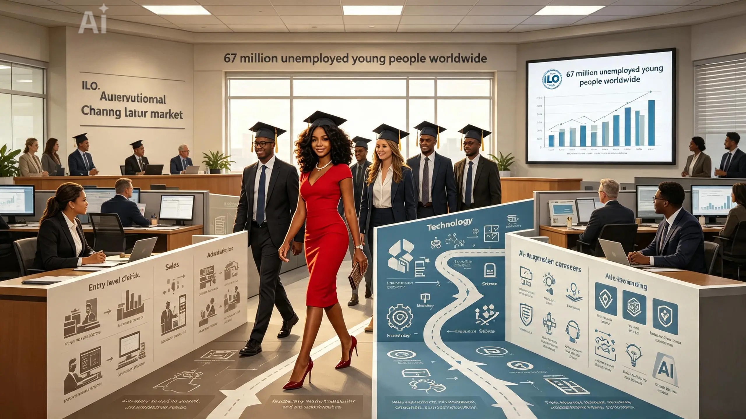 The UN Warns AI Could Hit Young Workers Just as Global Youth Unemployment Starts Rising Again