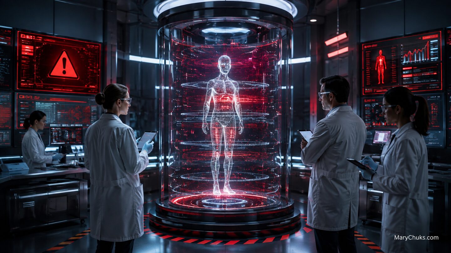 AI safety researchers evaluating frontier models inside digital containment