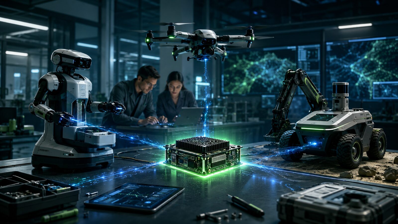 Compact Edge-AI Computing Pushes Robots and Drones Forward