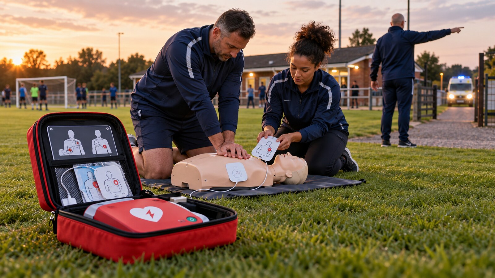 The AED Is on the Wall. Can Your Sports Club Reach It in Time?