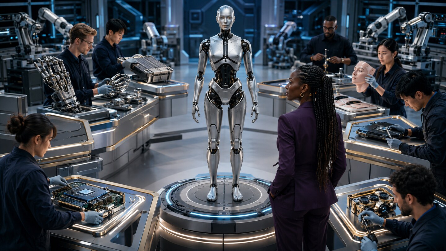 Humanoid Robots Will Be Built Like Luxury Cars: Why Collaboration Will Make Them Cheaper